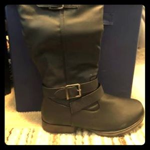 Black JustFab Boots